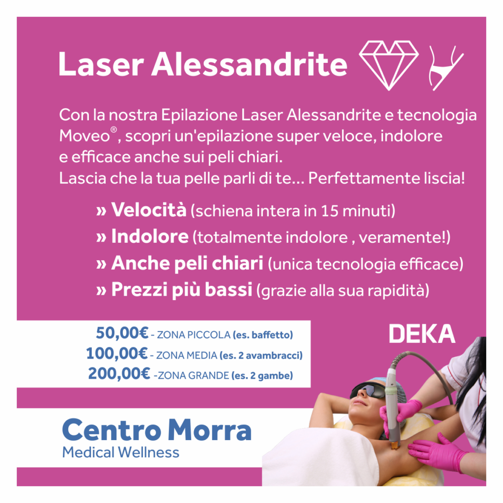 Laser Alessandrite | Centro Morra | Pomigliano