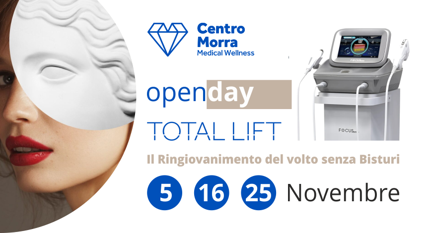 Total Lift | Il Ringiovanimento del volto senza Bisturi | Centro Morra Pomigliano