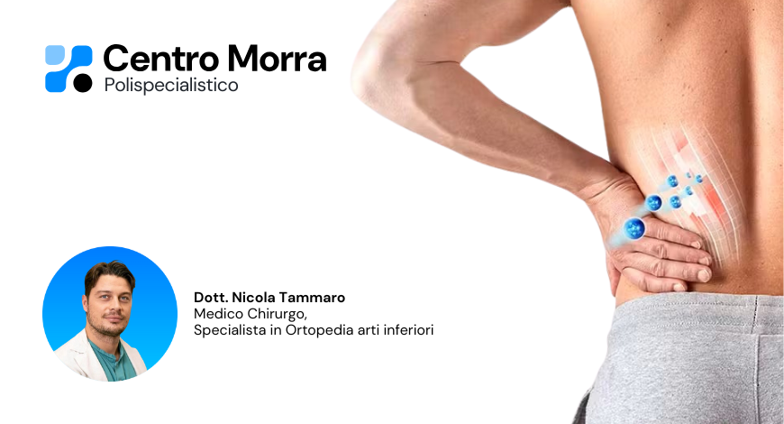 dott. Nicola Tammaro, ortopedico esperto nella colonna vertebrale, effettua studio Presso il Centro Morra di Pomigliano (Napoli)
