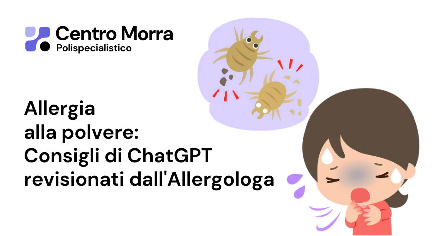 Allergia alla polvere: Consigli di ChatGPT revisionati dall'Allergologa