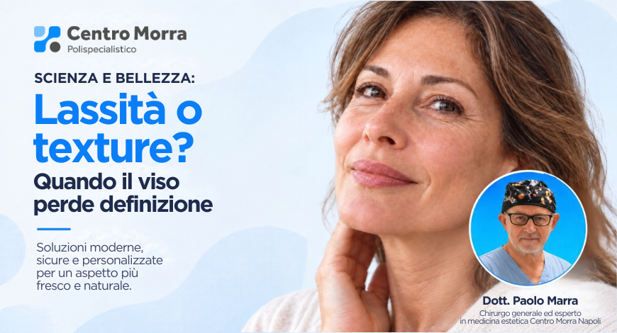 Lassità o texture? Quando il viso perde definizione - Centro Morra Pomigliano